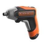 Black & decker ? tournevis t�te coud�e 3, 6 v ? avec chargeur rapide 2a ? couple 5, 5 nm ? vitesse 0 ...
