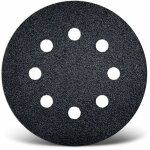 Black disques abrasifs auto - agrippants, 115 mm, 8 trous, p. ponceuses excentriques, carbure de silicium ...