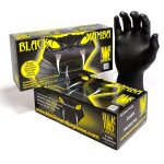 Bo�te de 100 gants blackmamba jetables nitrile - blackmamba - blm050 * | xl