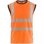 Blaklader - gilet de travail sans manches haute visibilit� 3575 - orange / marine 4xl / 5xl