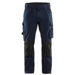 Blaklader - pantalon de travail stretch 2d 1751 - bleu marine fonc� - jambes standards - 46