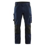Blaklader - pantalon de travail stretch 2d 1751 - bleu marine fonc� - jambes standards - 46