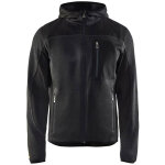 Blaklader - veste tricot�e � capuche - 4930 - gris fonc� / noir - m
