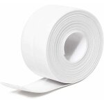 Blanc, 3, 8 cm x 3, 2 m) bande d'étanchéité en silicone pour salle de bain, bande d'étanchéité en pe ... Blanc, 3, 8 cm x 3, 2 m) bande d'étanchéité en silicone pour salle de bain, bande d'étanchéité en pe ...
