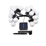 Blanc - guirlande electrique exterieur bulbes blancs - exterieur decoration romantique, chic, dco pour ...