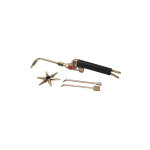 Chalumeau soudeur avec 2 lances malleables
