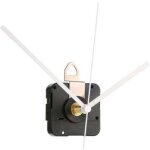 (blanc) kit de r�paration d'un mouvement d'horloge � quartz � axe long.