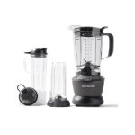 Nutribullet - blender nbf500dg - 1200 watt - pichet 1. 65l - 2 tasses et 2 couvercles de voyage inclus ...