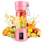Blender portable - mini blender - 23 � 7, 5 � 7, 5 cm - pour milkshakes et smoothies - rechargeable par ...