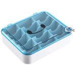 (bleu, chaussettes) bo�te de rangement anim�e pour baskets avec couvercle, compartiment polyvalent, bo�te ...