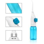 (bleu)irrigateur buccal nettoyeur de dents � eau - facile � utiliser - transportable - s�r