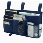 Bleu marine - 1 sac de rangement pour lit superpos�, sac de rangement pour lit suspendu, 8 poches, pour ...