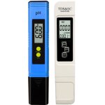 Bleu)m�tre de test de qualit� de l'eau tds ph ec temp�rature 4 dans 1 ensemble testeur num�rique avec ...