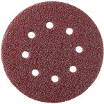 Blist. 5 disques auto - agri. d125 perfo. 8 trous corindon. gr. 180 sidamo - 10940076