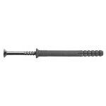 Blister de 10 chevilles nylon � frapper t�te frais�e nhs d. 8 x lt. 100 mm + clou t�te frais�e - cf08100lbl ...