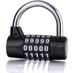 Gotrays - bloc de 4 chiffres, gym r , 54mm bloc de fourmis r r�initialisable, noir