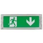 Bloc autonome d'eclairage de s�curit� 3 heures d'�clairage ip65 200lm 6500k 27led