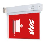 Bloc autonome d'éclairage de sécurité avec pictogramme robinet Bloc autonome d'éclairage de sécurité avec pictogramme robinet