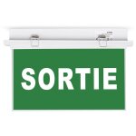 Bloc autonome d'�clairage de s�curit� avec pictogramme  sortie