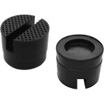 Bloc de caoutchouc pour tampon cric 2 pices jack pad universel pour crics de levage hydraulique auto ...