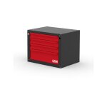 Sam outillage - bloc �tabli 4 tiroirs sam 3 tiroirs 75mm + 1 tiroir 150mm - etab - bt4t