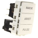 Bloc interrupteur blanc 101496 - robot magimix