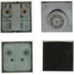 Novellini - bloc pour portes coulissantes r08bglcmo2 - k chrom - chrom