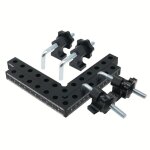 Blocs de positionnement � 90 degr�s, clips de montage � angle droit en aluminium, outils de travail du ...