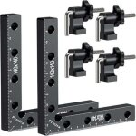 Bloc de positionnement � 90 degr�s, pince de fixation � angle droit en alliage d'aluminium, outils de ...