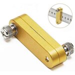 Bloc de positionnement de r�gle, r�gle de ligne parall�le pour le travail du bois r�gle, localisateur ...