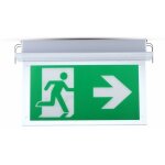 Bloc de secours baes led encastr� 2w ip20 - blanc froid 6000k - 8000k - silamp