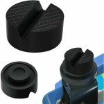 Bloc de support en caoutchouc pour cric de voiture universel, 2 pi�ces, tampon concave hydraulique, bloc ...