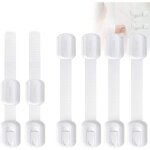 Bloque porte bb verrouillage scurit - [lot de 6] serrures verrous loquets de scurit pour bb et ...