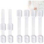 Bloque porte b�b� verrouillage s�curit� - [lot de 6] serrures verrous loquets de s�curit� pour b�b� et ...