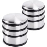 Bloque - porte but�e de porte plat en inox, 7x8cm (lxh) cale de porte 1 kg pour portes lourdes - butoir ...