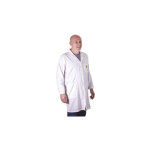 Blouse de laboratoire rs pro mixte, esd, blanc, taille s, rutilisable, coton, polyester ( prix pour ...
