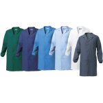Blouse de travail homme siggi capri - l - blanche Blouse de travail homme siggi capri - l - blanche