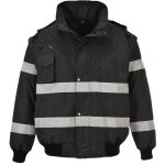 Blouson bomber iona 4 en 1 couleur : noir taille s - portwest