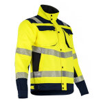 Lma ? blouson haute visibilit� bicolore jaune fluo ? bandes r�tror�fl�chissantes ? norme en iso 20471 ...