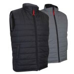 Lma - bodywarmer réversible noir / gris homme - couleur noir / gris - taille vêtement 3xl Lma - bodywarmer réversible noir / gris homme - couleur noir / gris - taille vêtement 3xl