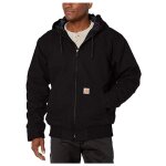 Blouson de travail carhartt duck active jacket noir t. l - 104050 - blk - l