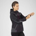 Blouson de travail florence 1502 noir / fushia taille m