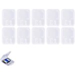 Bluedeer - lot de 10 tuis de rangement pour cartes sd, cartes sd, tf, pour cartes mmoire