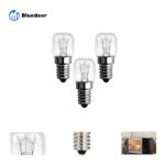 Bluedeer - lot de 3 ampoules 25 w e14 petit culot  vis pygmy pour micro - ondes / four 300 c