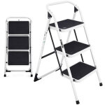 Bm tools - escabeau 3 marches bmt - esc3 - acc, haut. de travail 69 cm, se range facilement, marches ...