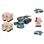 Bo 5041 ponceuse excentrique / ponceuse 300 w 125 mm + 4x toolbrothers spider set d'abrasifs en filet ... Bo 5041 ponceuse excentrique / ponceuse 300 w 125 mm + 4x toolbrothers spider set d'abrasifs en filet ...
