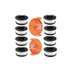 Bobine fil coupe bordure pour black et decker coupe - bordures, 8 bobine de fil debroussailleuse avec ... Bobine fil coupe bordure pour black et decker coupe - bordures, 8 bobine de fil debroussailleuse avec ...