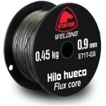 Bobine de flux noyau (fil creux) de 0. 45kg. 0. 9mm. Bobine de flux noyau (fil creux) de 0. 45kg. 0. 9mm.