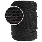 Bobine de raphia noir - 50 m