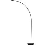 Bobochic - lampadaire arc en m�tal - novak - l 147 x l 40 x h 185 cm - noir - livraison gratuite